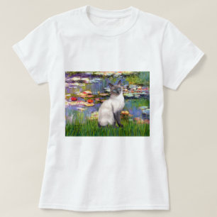 リリー2 – ブルーポイントシャム猫 Tシャツ