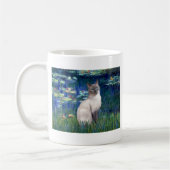 リリー5 – ブルーポイントシャム猫 コーヒーマグカップ (左)