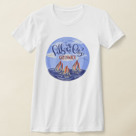 リリー・イン・ザ・シティ・レディースフィットTシャツ Tシャツ