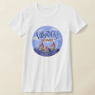 リリー・イン・ザ・シティ・レディースフィットTシャツ Tシャツ