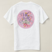 リリー・イン・ザ・シティ – 基本Tシャツ Tシャツ (デザイン裏面)