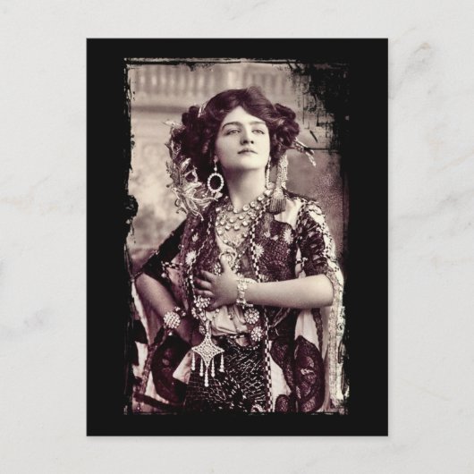 リリー・エルシーを未亡人とメリーする ポストカード (正面)