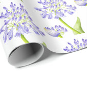 リリー・オブ・ザ・ナイル・オン・ラッピング紙 ラッピングペーパー (ロールコーナー)