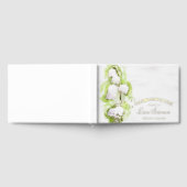 リリー・オブ・ザ・バレーお祝い・オブ・ライフ・メモリアル ゲストブック (全面)