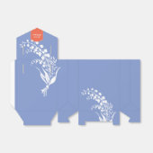 リリー・オブ・ザ・バレーパーティーの好意ボックス フェイバーボックス (折り畳みなし)