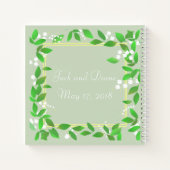 リリー・オブ・ザ・バレー・ノート ノートブック (裏面)