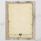 リリー・オブ・ザ・バレー，ハート，旧紙，国 (裏面)