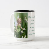 リリー・オブ・ザ・バレー・フラワーフェアリー ツートーンマグカップ (正面左)