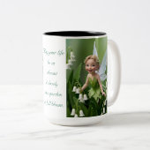 リリー・オブ・ザ・バレー・フラワーフェアリー ツートーンマグカップ (正面右)