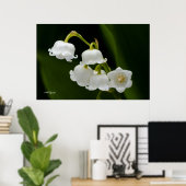 リリー・オブ・ザ・バレー ポスター (ホームオフィス)