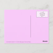 リリー・オブ・ザ・バレー ポストカード (裏面)