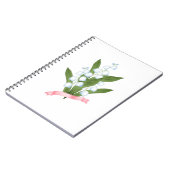 リリー・オブ・ザ・バレー、レトロ ノートブック (左側)