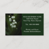 リリー・オブ・ザ・バレー 名刺 (正面)