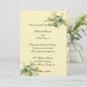 リリー·オブ·ザ·バレー·結婚式招待状 招待状 (スタンド正面)