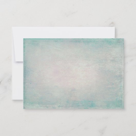 リリー・オブ・ザ・バレー 結婚式 出席返信 招待状 (裏面)