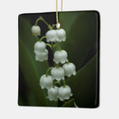 リリー·オブ·ザ·バレー-0308 セラミックオーナメント (左)