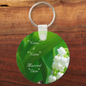 リリー・オブ・ザ・結婚バレーのキーチェーン キーホルダー (正面)