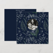 リリー・オブ・バレーファーンス || ダークブルー フォトプログラム