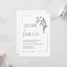 リリー・オブ・バレー || カラー除去可能なフレームなしカスタム