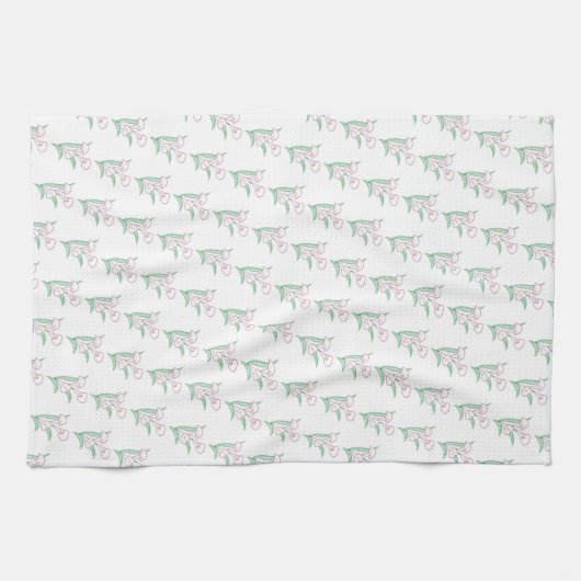 リリー キッチンタオル (横)