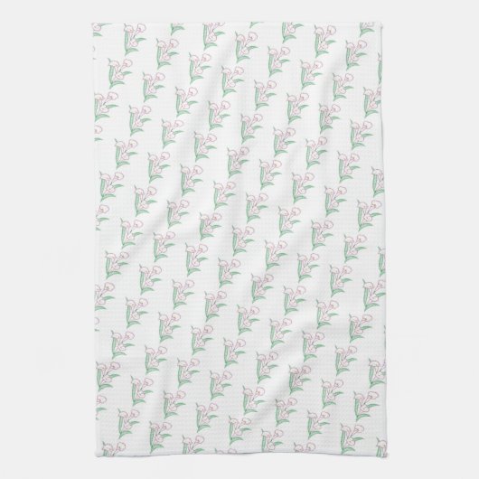 リリー キッチンタオル (縦)