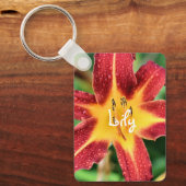 リリー キーホルダー (正面)