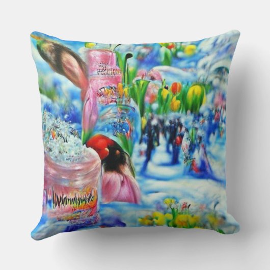 リリー クッション (裏面)