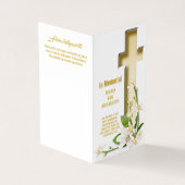 リリー・クロス写真葬儀記念碑 名刺 (外部)