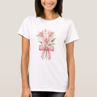 「リリー・グレース開花」 Tシャツ