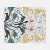 リリー&グレース フリースブランケット (正面(横))