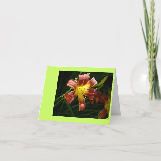 リリー サンキューカード (正面)