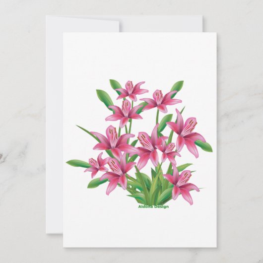 リリー シーズンカード (正面)