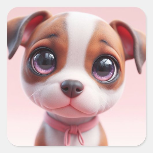 「リリー」 スクエアシール (正面)