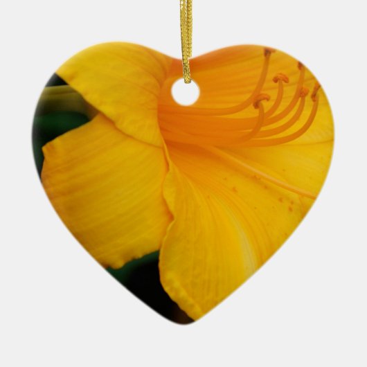 リリー セラミックオーナメント (正面)