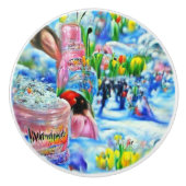 リリー セラミックノブ (正面)