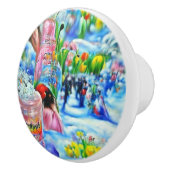 リリー セラミックノブ (右)