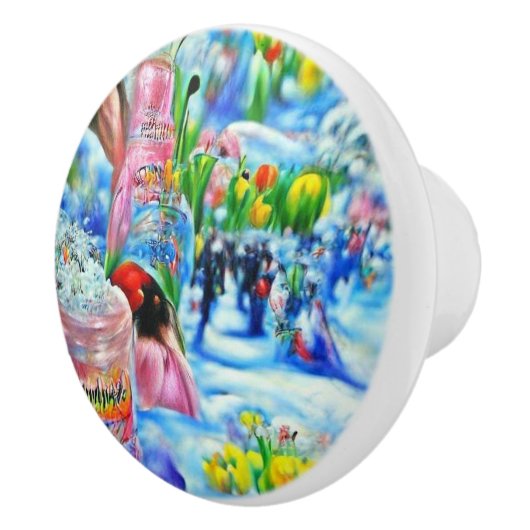 リリー セラミックノブ (右)