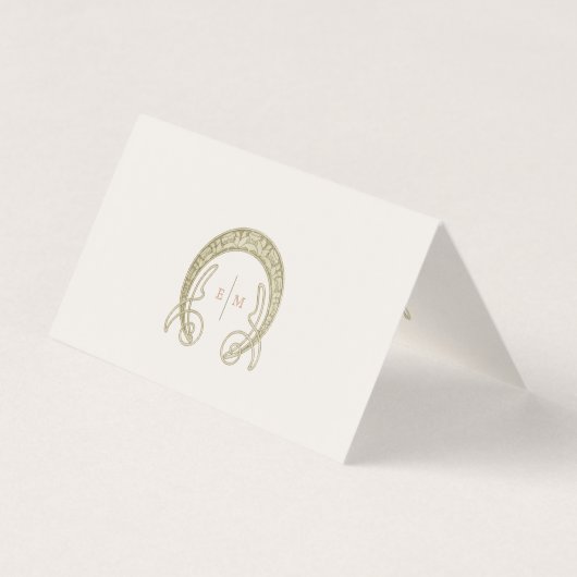 リリー・ネーム・カー結婚ドのテーブルヴィンテージアールヌーボー (裏面)