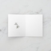 リリー ノートカード (内部)