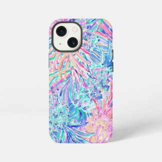 リリー・パームビーチ カラフル フン iPhone 13 MINIケース