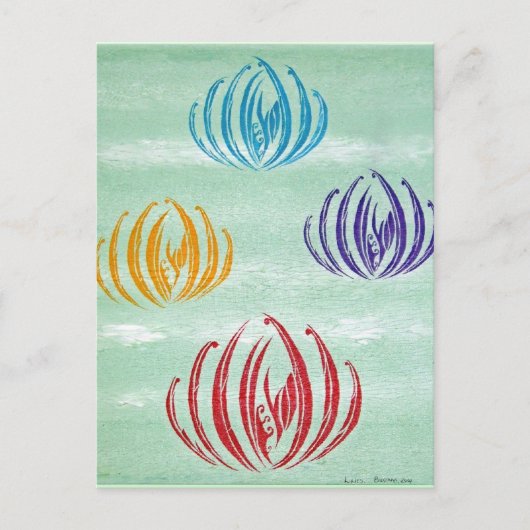 リリー、ビダラ2007 ポストカード (正面)