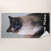 リリー ビーチタオル (正面)