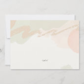 リリー フラット サンクス カード (裏面)