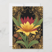 リリー・ブロッサムが洗練のTouchを加える方法 – 招待状 (裏面)