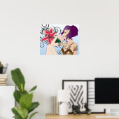 リリー ポスター (ホームオフィス)