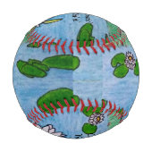 リリー・ポンドおめでとう!やったぞ！ 野球ボール (正面)