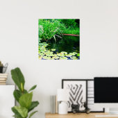 リリー・ポンドーwww.zazzle.com/jbpeanut ポスター (ホームオフィス)