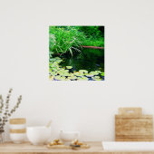 リリー・ポンドーwww.zazzle.com/jbpeanut ポスター (キッチン)