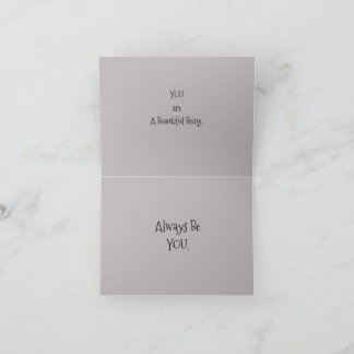 *リリー・ポーンデザイン、あなたは美しい存在だ。 カード