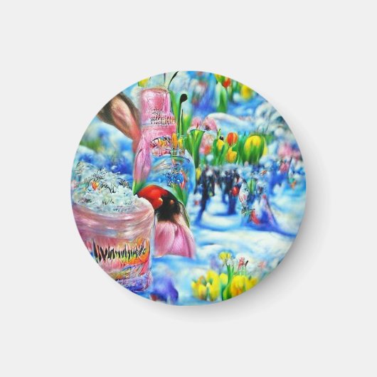 リリー マグネット (正面)